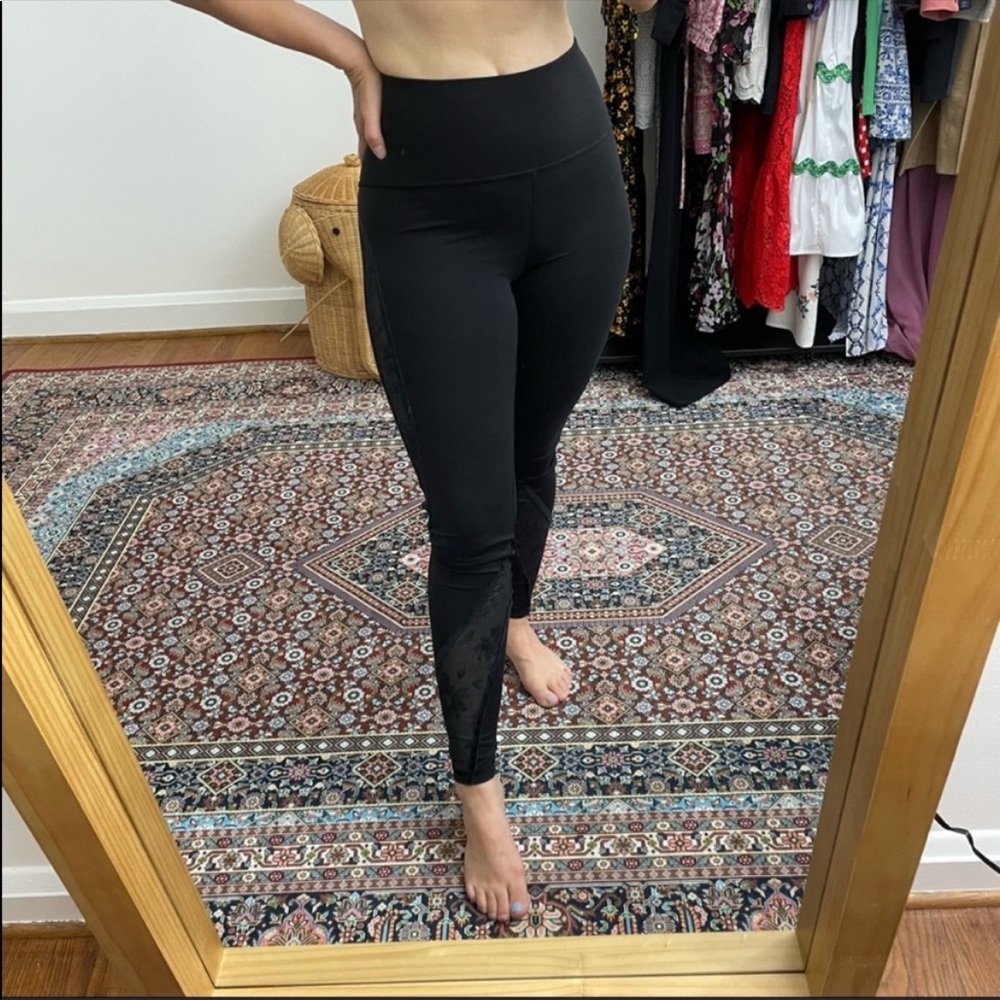 Lululemon Wunder Under High-Rise Tight Flocked 28"